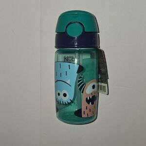 Nuby Flip-it Soft Straw Cup, 14 oz